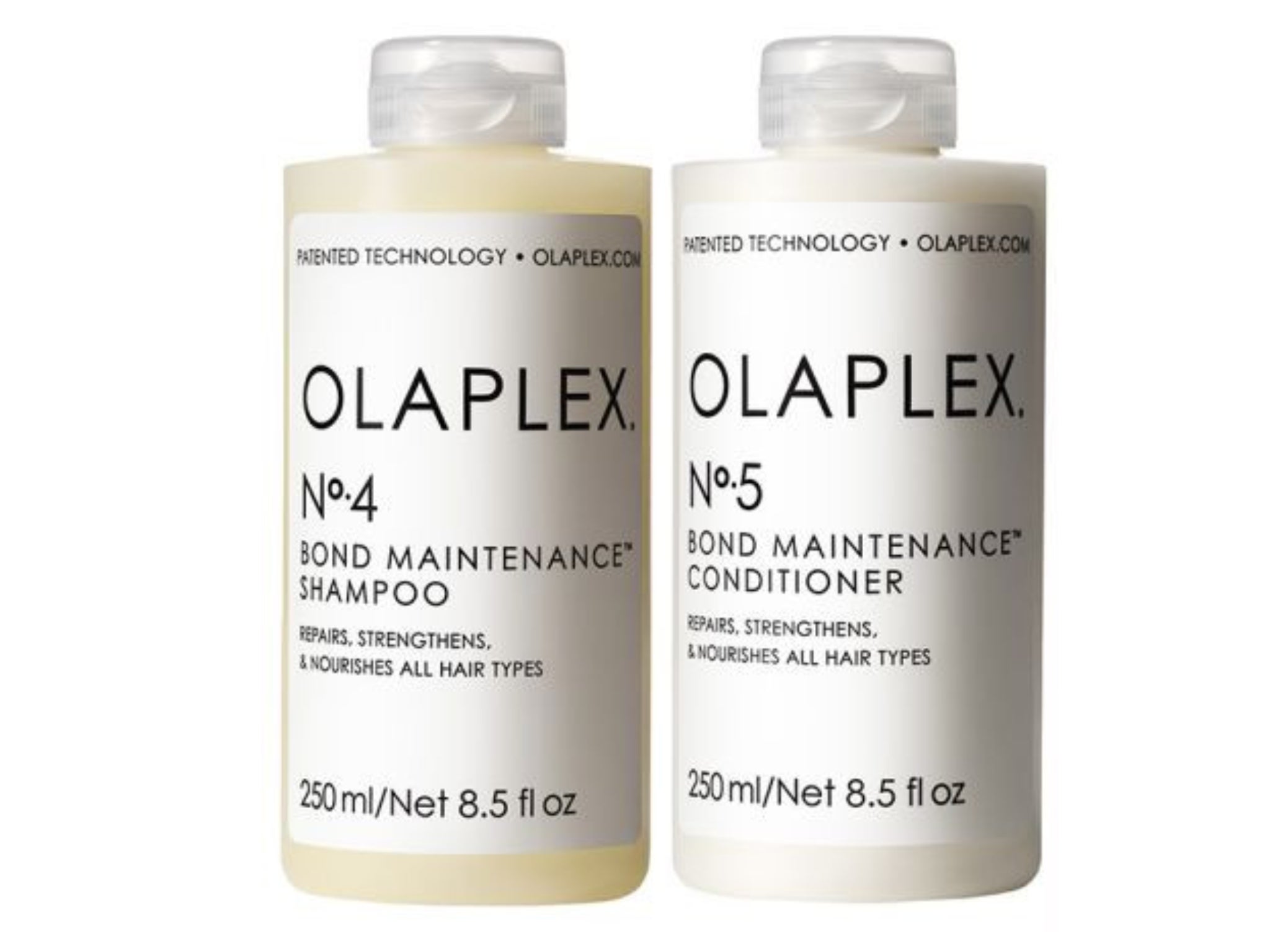 thg beauty, indybest, olaplex shampoo and conditioner are hair strengthening heroes – and there’s currently 20% off